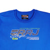RRJ Basic Tees for Men Semi Body Fitting Shirt Trendy fashion Casual Top Princess Blue T-shirt for Men 150052-U (Princess Blue)
