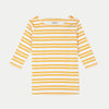 RRJ Basic Tees for Ladies Regular Fitting Shirt Trendy fashion Casual Top Yellow T-shirt for Ladies 115560 (Yellow)