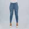 RRJ Ladies Basic Denim Fashionable Casual Apparel For Women Super skinny Fitting High waist Jeans For Women 118496 (Light Shade)