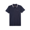 RRJ Basic Collared for Men Semi Body Fitting Trendy fashion Casual Top Navy Blue Polo shirt for Men 137523-U (Navy Blue)