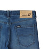 RRJ Basic Denim Pants for Men Super Skinny Fitting Mid Rise Trendy fashion Casual Bottoms Dark Shade Jeans for Men 149281-U (Dark Shade)