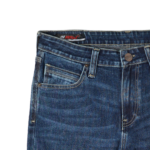 RRJ Basic Denim Pants for Men Super Skinny Fitting Mid Rise Trendy fashion Casual Bottoms Jeans for Men 124339 (Medium Shade)