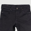 RRJ Basic Denim Pants for Men Super Skinny Fitting Mid Rise Trendy fashion Casual Bottoms Black Jeans for Men 151615 (Black)