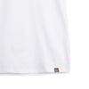 RRJ Basic Tees for Men Semi Body Fitting Shirt CVC Jersey Fabric Round Neck Trendy fashion Casual Top White T-shirt for Men 135902-U (White)