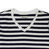 RRJ Basic Tees for Ladies Regular Fitting Ribbed Fabric Trendy fashion Casual Top Navy Blue Tees for Ladies 111099-U (Navy Blue)