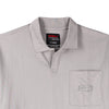 RRJ Basic Collared for Men Oversized Fitting Trendy fashion Casual Top Light Gray Polo shirt for Men 135954 (Light Gray)