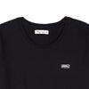 RRJ Basic Tees for Ladies Regular Fitting Shirt Trendy fashion Casual Top Black T-shirt for Ladies 142209 (Black)
