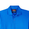 RRJ Basic Collared for Men Semi Body Fit Missed Lycra Fabric Trendy fashion Casual Top Imperial Blue Polo shirt for Men 114482 (Imperial Blue)