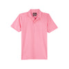 RRJ Basic Collared for Men Semi Body Fit Missed Lycra Fabric Trendy fashion Casual Top Pink Polo shirt for Men 114482 (Pink)
