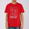 RRJ Basic Tees for Men Comfort Fitting Shirt Trendy fashion Casual Top High Quality Apparel Comfortable Casual T-shirt for Men 146726-U (Red)