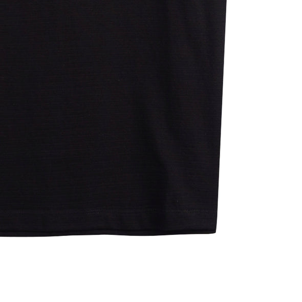 RRJ Basic Collared for Men Semi Body Fitting Polo shirt for Men 147956 (Black)