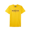 RRJ Basic Tees for Men Semi Body Fitting Shirt CVC Jersey Fabric 148836-U (Yellow)