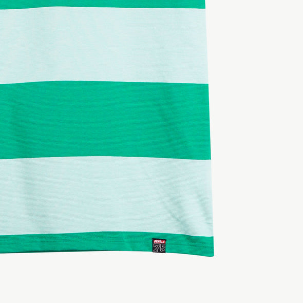 RRJ Basic Tees for Men Semi Body Fitting Missed Lycra Fabric 115222 (Green)
