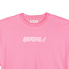 RRJ Ladies Basic Tees Boxy Fitting CVC Jersey Fabric 145742 (Pink)