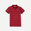 RRJ Ladies Basic Collared Regular Fitting Missed Lycra Fabric 121396 (Red)