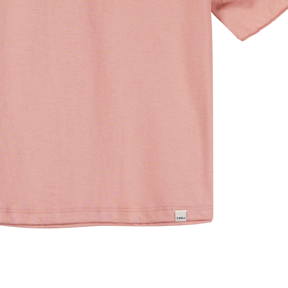 RRJ Ladies Basic Tees Boxy Fitting CVC Jersey Fabric 151562-U (Pink)