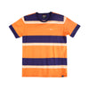 RRJ Men's Basic Tees Semibody Fitting Missed Lycra Fabric 144414 (Orange)