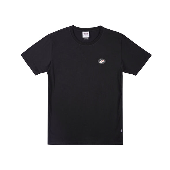 RRJ x Looney Tunes Men's Basic Tees Semibody Fitting CVC Jersey Fabric 164240-U (Black)