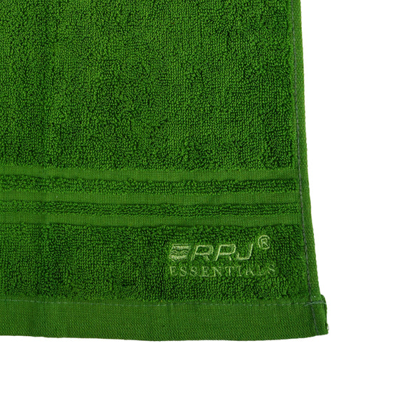 RRJ Men's Basic Accessories Hand Towel 160004 (Forest Green)