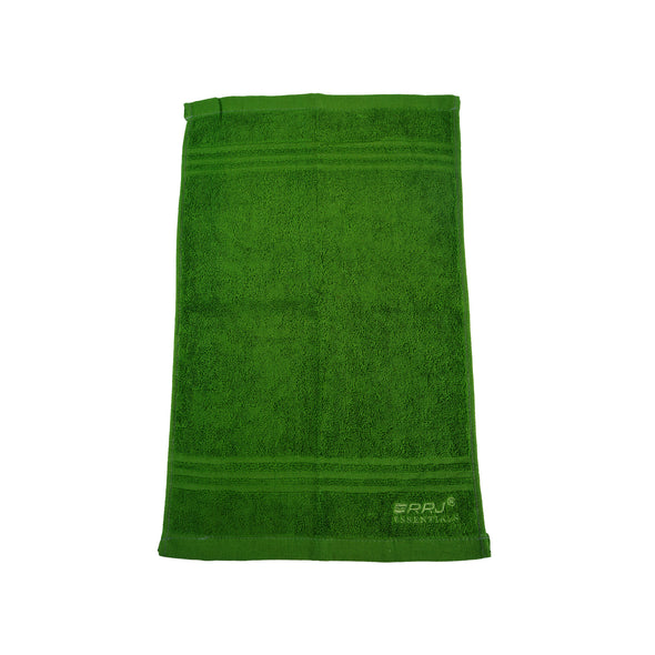 RRJ Men's Basic Accessories Hand Towel 160004 (Forest Green)