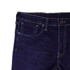 RRJ Men's Basic Denim Pants Superskinny Fitting Mid-Rise Extreme with Details Fabric 172141 (Dark Shade)