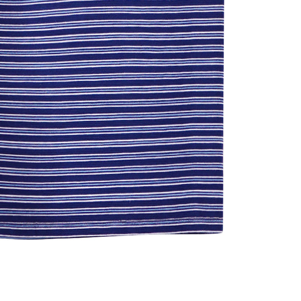 RRJ Ladies Collared Regular Fitting Missed Lycra Fabric 115802 (Blue)