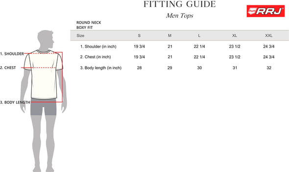 RRJ Men's Basic Woven Shirt Boxy Fitting Taslan Fabric 160603 (Fatgiue)