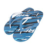 RRJ Men's Basic Accessories Printed Slipper 167411 (Teal)