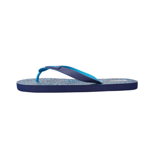 RRJ Men's Basic Accessories Printed Slipper 167423 (Aqua)