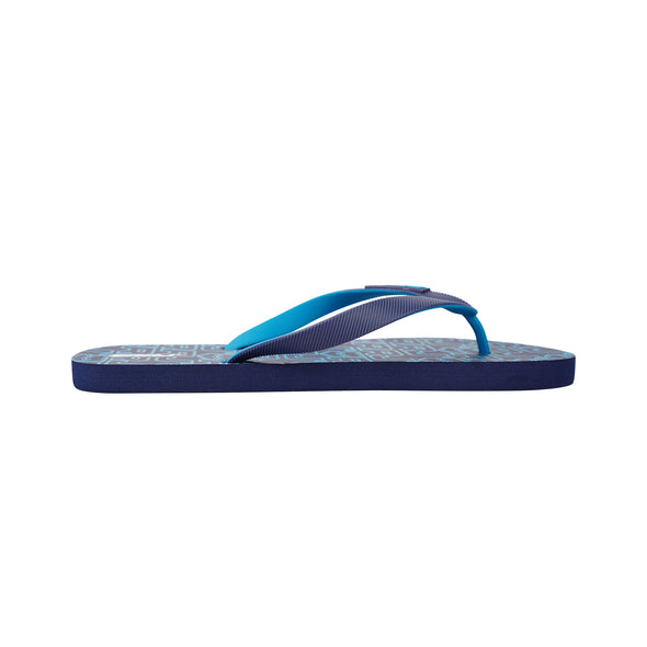 RRJ Men's Basic Accessories Printed Slipper 167423 (Aqua)