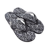 RRJ Men's Basic Accessories Printed Slipper 167423 (Gray)