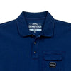 RRJ Men's Basic Collared Shirt Semibody Fitting 121945 (Medium Wash)