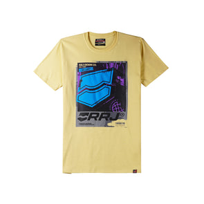 RRJ Men's Basic Tees Semibody Fitting 173772-U (Yellow)