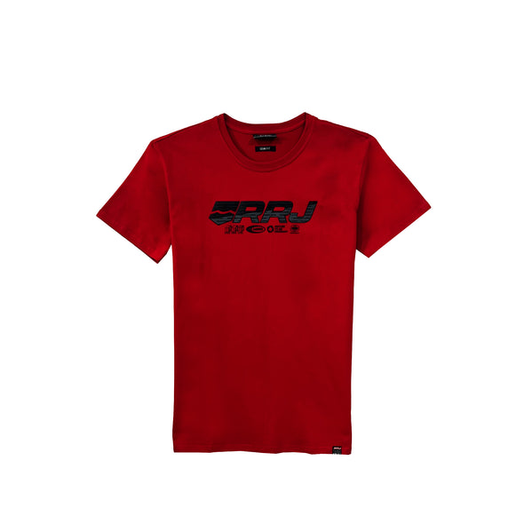 RRJ Men's Basic Tees Semibody Fitting 113059 (Red)