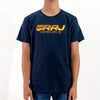 RRJ Men's Basic Tees Semibody Fitting 113059 (Navy)