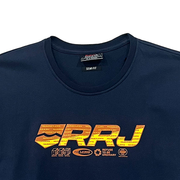 RRJ Men's Basic Tees Semibody Fitting 113059 (Navy)