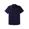 RRJ Men's Basic Woven Shirt Semibody Fitting 158415 (Navy)
