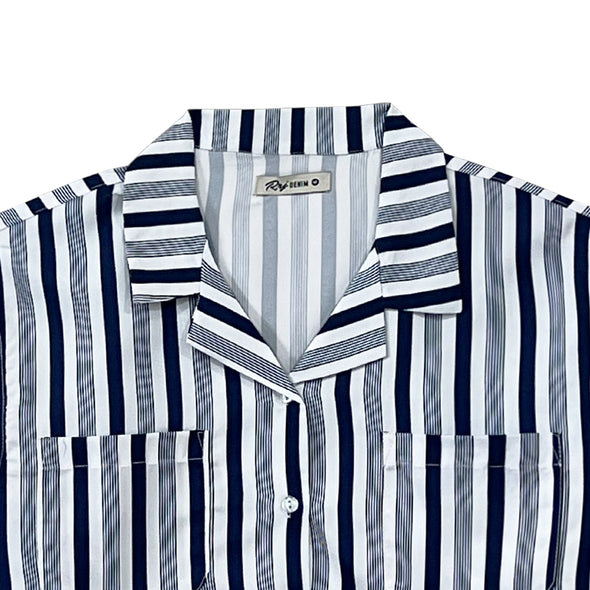 RRJ Ladies Basic Woven Shirt Boxy Fitting 145066 (White)