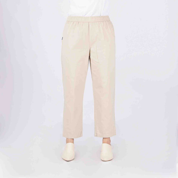 RRJ Ladies Basic Non-Denim Drawstring Pants 174588 (Sand)