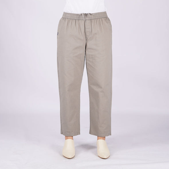RRJ Ladies Basic Non-Denim Drawstring Pants 174588 (Taupe)