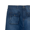 RRJ Ladies Basic Denim Skirt Mid-Rise 170936 (Medium Shade)