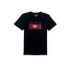 RRJ Men's Basic Tees Semibody Fitting CVC Jersey Fabric 174377-U (Black)