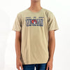 RRJ Men's Basic Tees Semibody Fitting CVC Jersey Fabric 174377-U (Crockery)