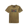 RRJ Men's Basic Tees Semibody Fitting CVC Jersey Fabric 174377-U (Crockery)