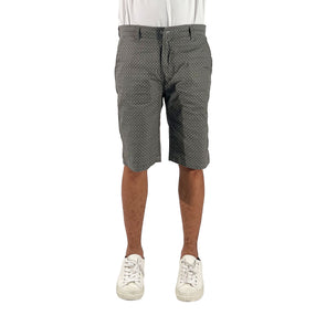 RRJ Men's Basic Non-Denim Reversible Short Rinse Wash Fabric 165805 (Light-Gray-Taupe)