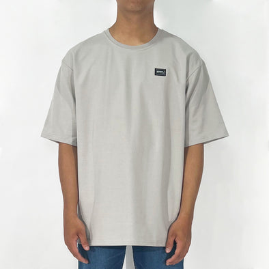 RRJ Men's Basic Tees Boxy Fitting 99845 (Light Gray)