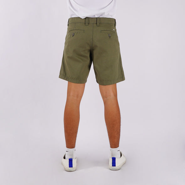 RRJ Men's Basic Non-Denim Tapered Short Mid-Rise 175627 (Fatigue)