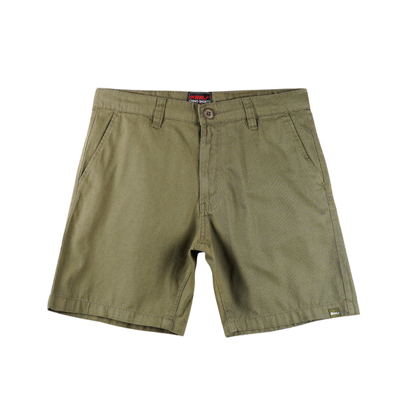 RRJ Men's Basic Non-Denim Tapered Short Mid-Rise 175627 (Fatigue)