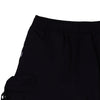 RRJ Ladies Basic Non-Denim Cargo Shorts 180580 (Black)