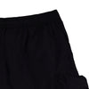 RRJ Ladies Basic Non-Denim Cargo Shorts 180580 (Black)